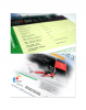 ulotka A4 składana do A5, druk pełnokolorowy obustronny 4+4, na papierze kredowym, 130 g, 125 sztuk